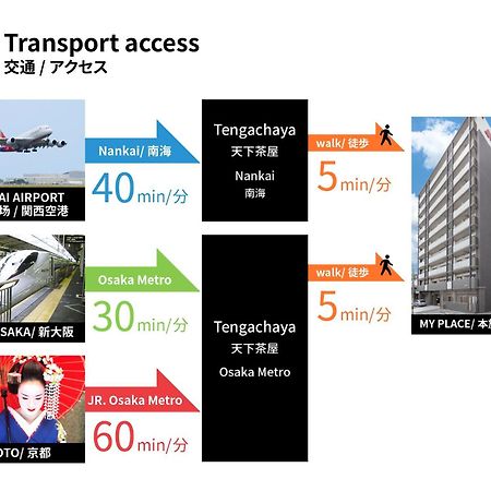 Appartement Fds Plaisir à Ōsaka Extérieur photo